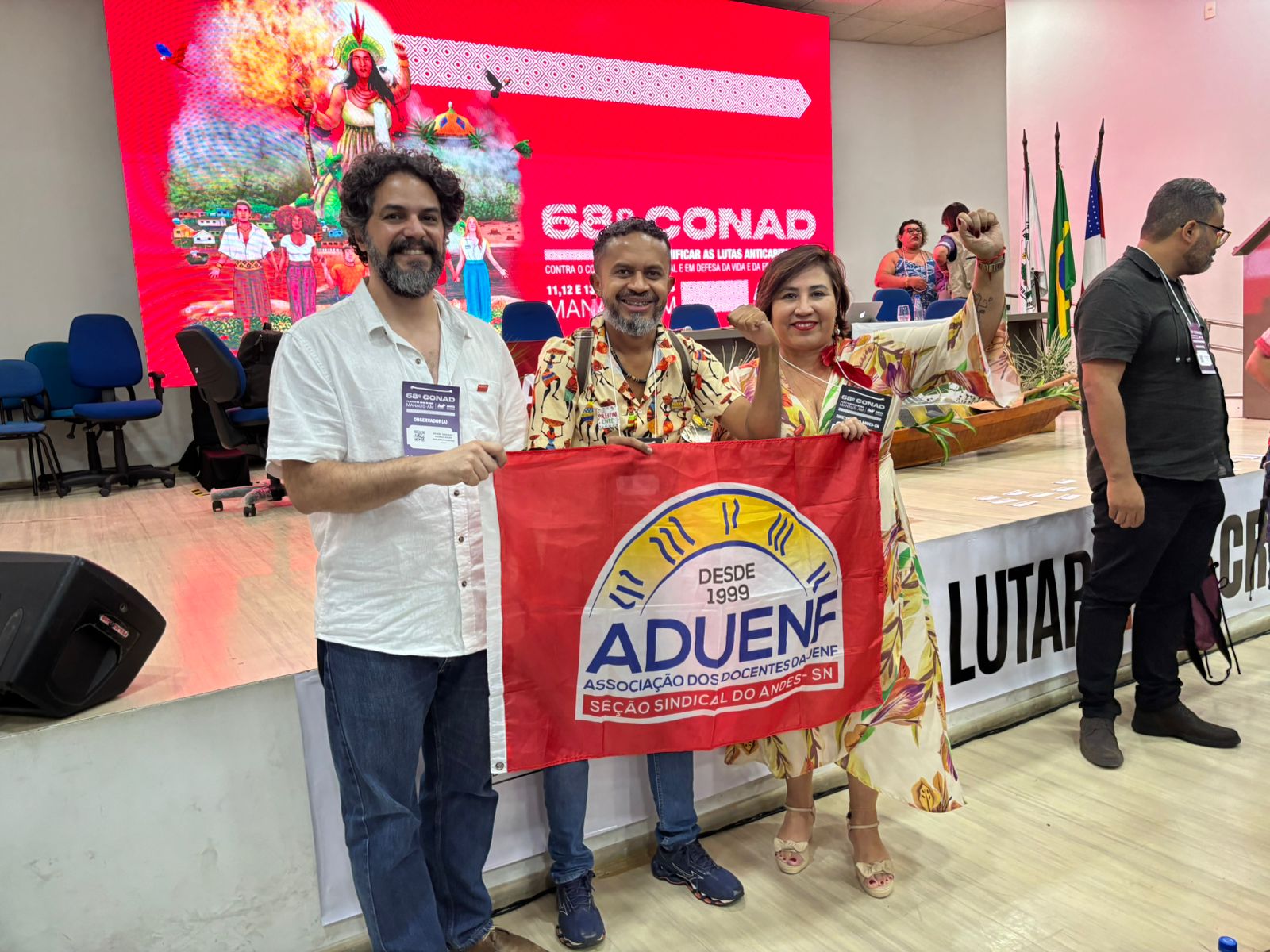 68º CONAD ATUALIZA LUTA DAS ESTADUAIS, REPUDIA PRIVATIZAÇÃO DA UEMG E SE SOLIDARIZA COM A PROFESSORA LUCIANE