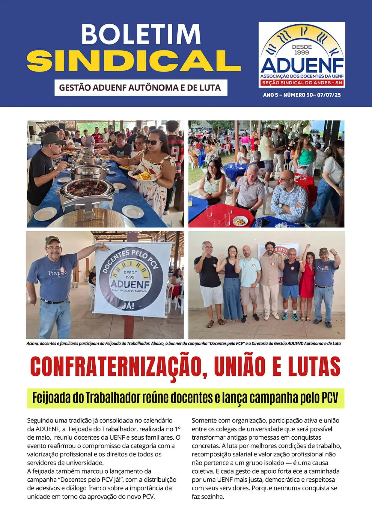 Boletim Sindical julho 2025