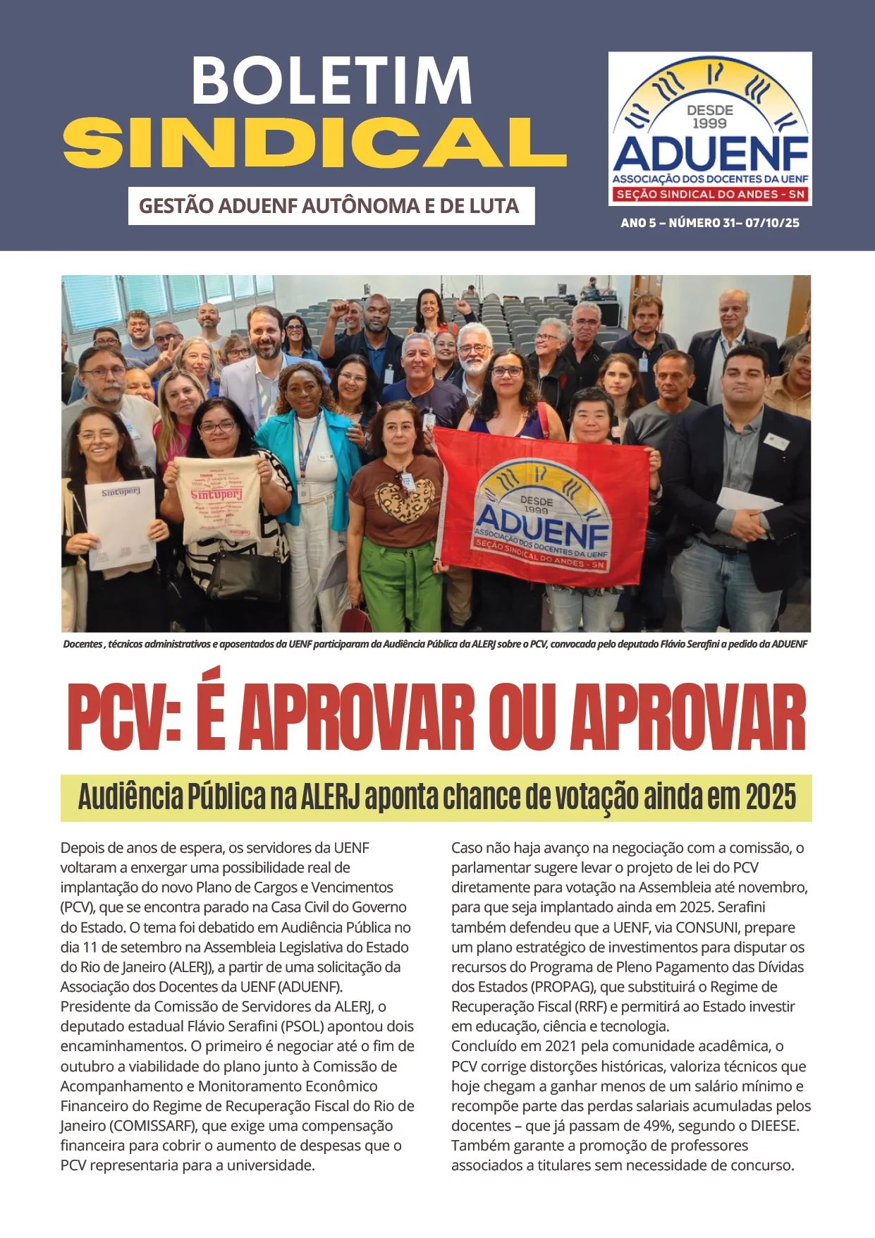 Boletim Sindical outubro 2025