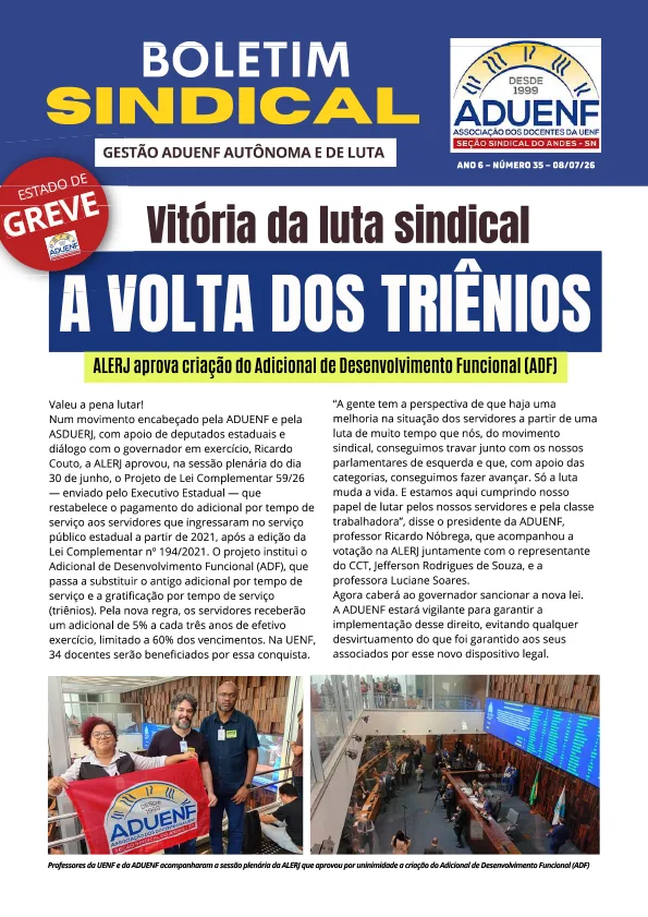 Boletim Sindical 35 - julho 2026-1
